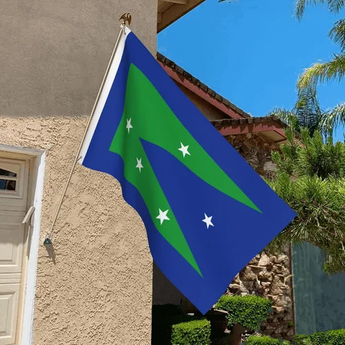 Miniatura 6 de Bandera del condado de Peconic, bandera de Nueva York, 3 x 5 pies, poliéster duradero de doble cara, divertida pancarta decorativa para exteriores