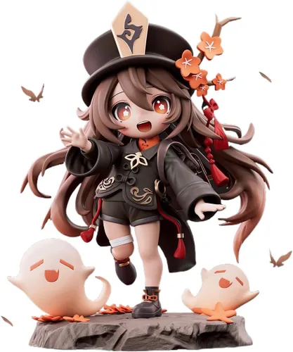 Miniatura 10 de G-I Hu Tao 1/7 Figura Juego Personaje 11IN PVC Anime