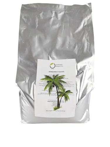 Miniatura 6 de Greenway Biotech - Fertilizante monohidrato de sulfato de manganeso, 100% soluble en agua, contiene 31% de manganeso, ideal para agricultura