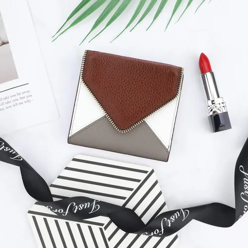 Miniatura 4 de Lavemi Ultra Thin Small Compact Leather Womens Girls Wallets RFID Blocking Credit Card Holder for Women