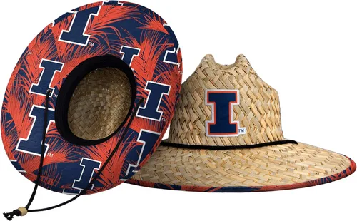 Miniatura 19 de FOCO - Sombrero de paja con logotipo de equipo universitario de NCAA y estampado floral para hombre TEAM LOGO