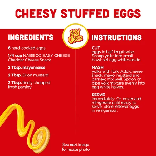 Miniatura 13 de Easy Cheese Aperitivo de queso cheddar afilado, 8 onzas