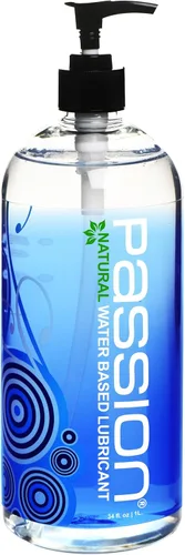 Miniatura 7 de Passion Lube Lubricante Personal Natural a Base de Agua Paquete de Valor, Paquete de 16 Fl Oz y 34 Fl Oz - Fórmula Premium, No Pegajosa, Fácil
