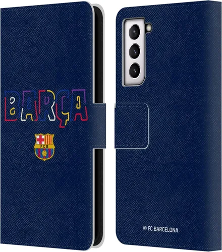 Miniatura 24 de Head Case Designs Funda de piel con licencia oficial del FC Barcelona Barca Crest Graphics para Samsung Galaxy A06 4G