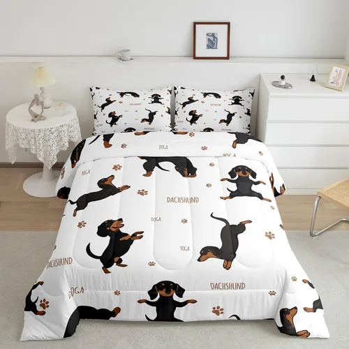Miniatura 35 de Feelyou Juego de edredón de coche de dibujos animados para niños, edredón de construcción para niños, juego de ropa de cama de camiones y equipos