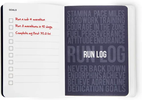 Miniatura 6 de Gone For a Run Diario para correr Agenda de correr día a día Corro para quemar lo loco Corre para quemar lo loco