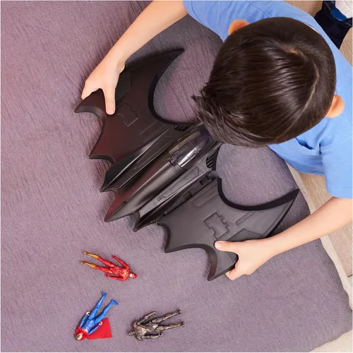 Miniatura 7 de DC Comics, The Flash Batwing Battle Set (exclusivo de Amazon) Supergirl, NAM-Ek, figuras de acción flash, 4 pulgadas Juguetes para niños y niñas