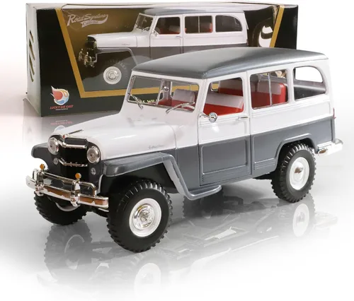 Miniatura 10 de 1948 Tucker Torpedo Escala 1/18 Modelo de Metal Fundido a Presión Premium Colección Clásica Vintage de Aleación de Coches con Vitrina, para Hombres