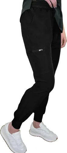 Miniatura 2 de Green Town Conjunto médico de enfermería con cuello mandarín para mujer GT 4FLEX