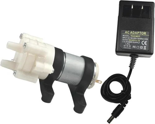 Miniatura 13 de CONQUERALL DC 12V 385 Bomba autocebante de diafragma Accesorios de té resistentes a altas temperaturas para pecera, dispensador de agua