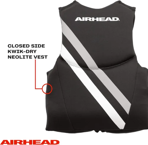 Miniatura 3 de Airhead ORCA Kwik-Dry NeoLite Flex Life Jacket for Adults & Kids - USCG Approved Life Vest for Men, Women, Youth & Child, Watersports Vest for