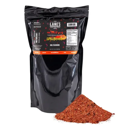 Miniatura 8 de Lane's Spellbound - Condimento para frotar cerdo dulce y picante, condimento natural para frotar los glúteos, frotar costillas para ahumar y asar a