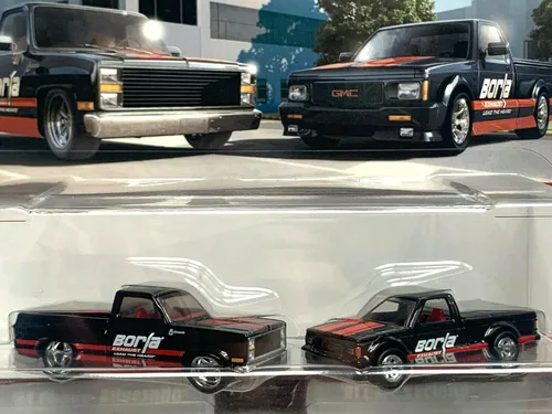 Miniatura 2 de Hot Wheels '83 Chevy Silverado y '91 Syclone, Car Culture Premium Paquete de 2 (escala 1:64)