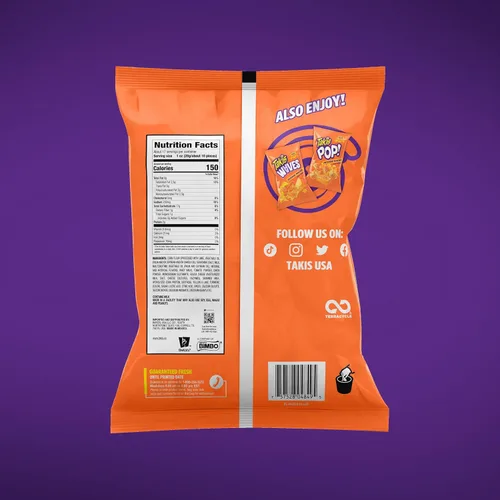 Miniatura 2 de Takis Intense Nacho - Bolsa tamaño Fiesta de 17 onzas, con sabor a queso, no picante, chips de tortilla enrollados