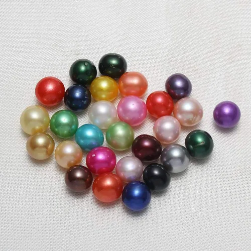 Miniatura 2 de XUDREZ Perlas de ostra natural, 50 unidades/lote, ostras monstruosas con perlas en el interior, a granel real en ostras, perlas ovaladas de agua