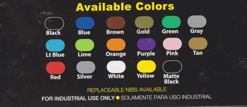 Miniatura 5 de Marcador de pintura esmaltada de ventaja competitiva MPD Permanente Impermeable Resistente a los rayos UV