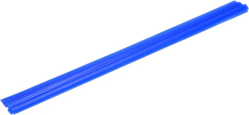 Miniatura 107 de MECCANIXITY 5 varillas de soldadura de plástico amarillo de 0.374 in x 9.843 in HDPE cinta plana de soldadura de plástico para reparar tanques