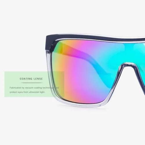 Miniatura 9 de Garneck Gafas de sol resistentes al viento con protección UV para deportes al aire libre, ligeras y resistentes a los arañazos, para ciclismo