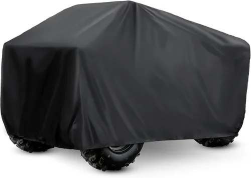 Miniatura 2 de XYZCTEM Funda prémium para ATV, tela Oxford 210D con protección contra el agua, los rayos UV, el viento. Cubierta cuádruple para Can-am, Suzuki