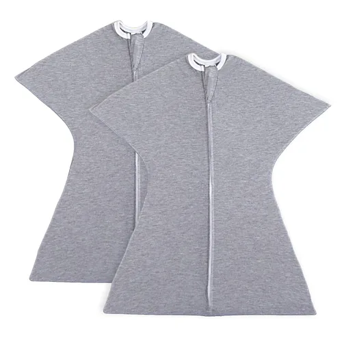 Miniatura 17 de SleepingBaby Zipadee-Zip - Paquete de 2 pañales de transición con diseño de estrella de mar para relajarse y dormir mejor, ideal para bebés Gris