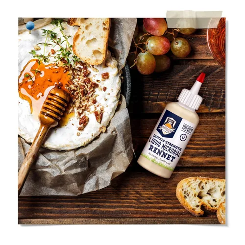 Miniatura 3 de Cuajo microbiano líquido para la fabricación de queso, coagulante vegetariano de la leche - 1 fl oz
