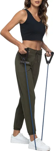 Miniatura 116 de Kcutteyg - Pantalones deportivos con bolsillos para mujer, diseño suave, ligero y de secado rápido, para entrenamiento, gimnasia, yoga y correr