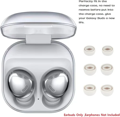 Miniatura 6 de Auriculares de repuesto para Galaxy Buds Pro Eartips, puntas de silicona de repuesto para auriculares compatibles con Samsung Galaxy Buds Pro