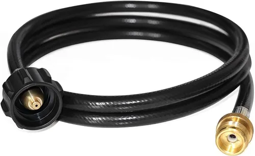 Miniatura 7 de Adaptador de tanque de propano, reemplazo de manguera para el tanque de gas LP QCC1/tipo1 con certificación CSA, conecta los aparatos de propano a