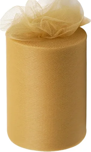 Miniatura 20 de Rollos de tela de tul de 6 pulgadas por 100 yardas (300 pies) Carrete de cinta de tul para manualidades, tutú, arco para la cabeza, decoración