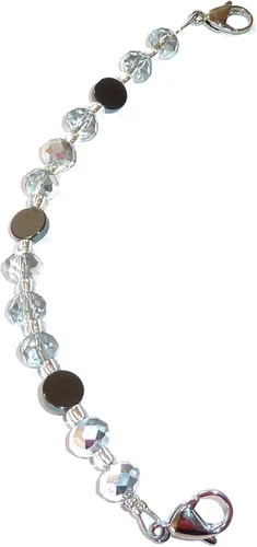 Miniatura 6 de Hidden Hollow Beads Pulsera de repuesto intercambiable artística para mujer, 6.5 o 5.5 pulgadas de largo, identificación de alerta médica