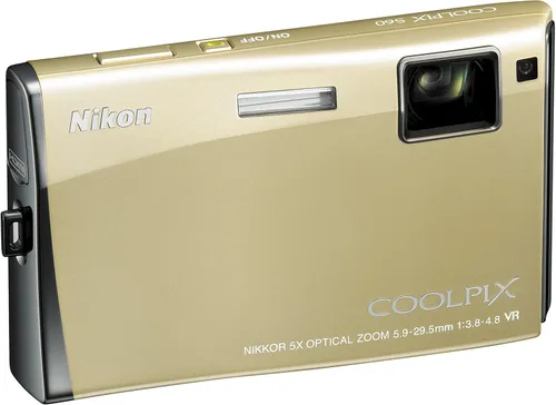 Miniatura 4 de Nikon Coolpix S60 - Cámara digital de 10 MP con zoom de reducción de vibración óptica (VR) 5x (bronce platino)