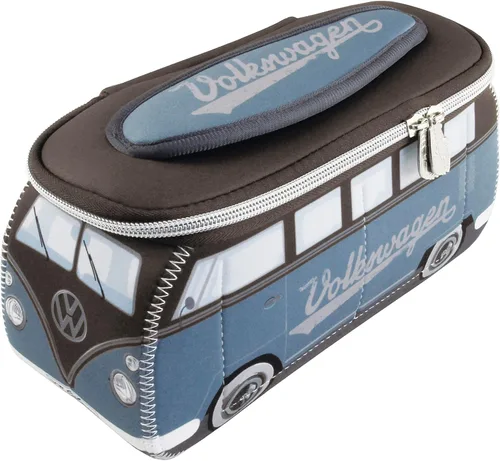 BRISA VW Collection - Volkswagen - Bolsa universal de neopreno para maquillaje, cosméticos, artículos de tocador para farmacia de viaje, en diseño