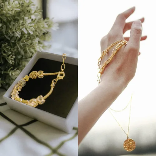 Miniatura 6 de AIEX Juego de 540 accesorios para fabricación de joyas, 240 puntas de cuentas, cubiertas de nudo, 240 conectores de anillo abierto y 60 cierres