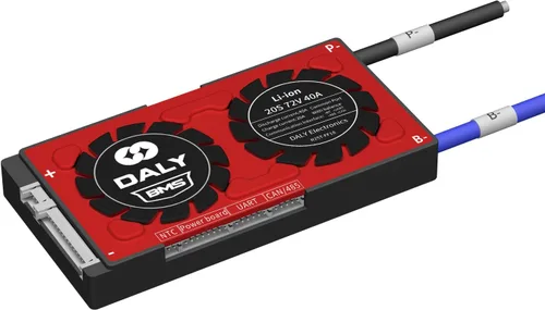 Miniatura 46 de DALY Smart BMS Li-ion 72V 20S 30A con comunicación UART, restablecimiento del módulo Bluetooth, puerto común para UPS convertidor de potencia