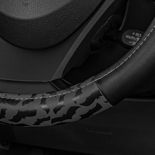 Miniatura 7 de BDK Warner Bros DC Comics Batman - Funda para volante, agarre ergonómico, tamaño universal de 14.5 a 15.5 pulgadas, protege y aísla tu volante