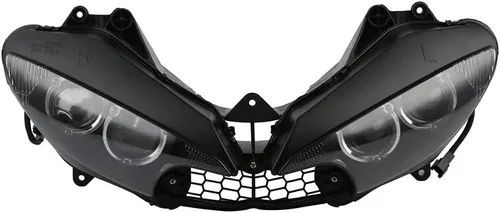 Miniatura 28 de Conjunto de faros delanteros de motocicleta compatible con Honda CBR1000RR 2004 2005 2006 2007 motocicleta plástico faro delantero faro delantero