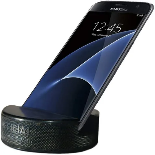 Miniatura 5 de El soporte original indestructible para teléfono de disco de hockey - El mejor soporte universal para teléfonos inteligentes. Compatible con todos