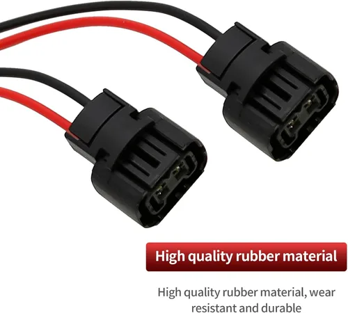 Miniatura 4 de Saihisday 5202 PS24W H16 Cable hembra Pigtail Dos Arnés de luz antiniebla Conector Enchufe (PS24W 5202 H16)
