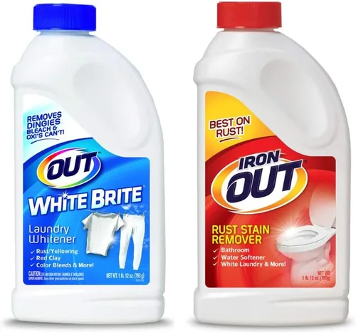 Miniatura 5 de OUT White Brite - Blanqueador de ropa y gel en aerosol multiusos para quitar manchas de óxido