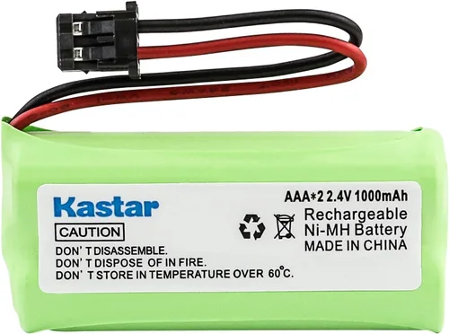 Kastar Reemplazo de batería de teléfono inalámbrico para Uniden BT-1008 BT-1016 BT1021 BBTG0645001 BBTG0734001 batería y Uniden DCX-200 DCX200