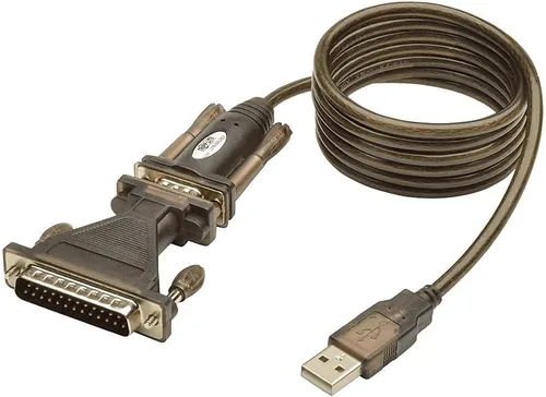 Miniatura 4 de Tripp Lite Cable adaptador serie USB a DB9/RS 232 FTDI, retención COM M/M 6 pies (U209-006-2)