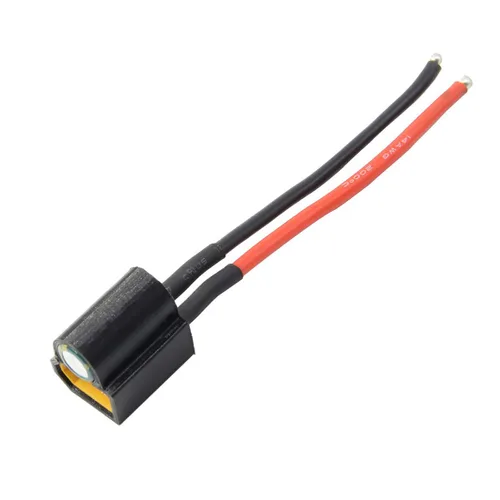 QWinOut XT60 Condensador de filtro 35V 1000uF 14AWG 3.937 in Cable Cable para controlador de vuelo ESC RC Drone FPV Racing DIY Accesorios
