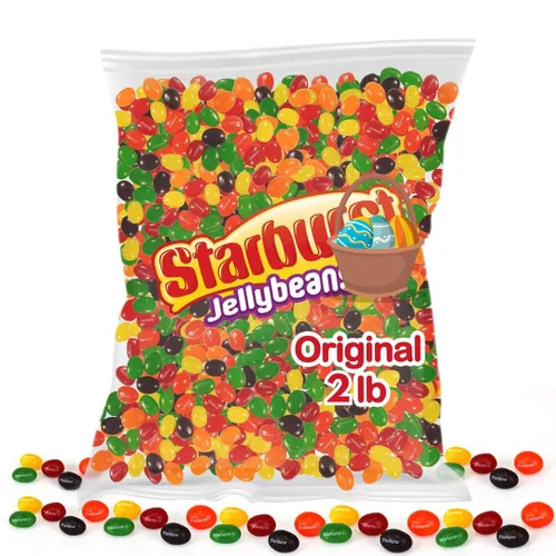 Frijolitos de Gelatina Originales (2 Libras) Dulces Navideños - Viene en una Bolsa Resellable - frijolitos de gelatina a granel - Perfectos para