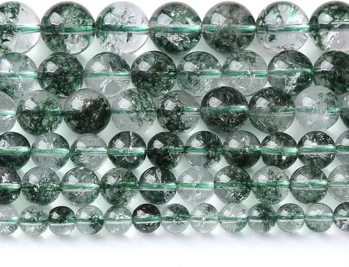 Miniatura 46 de 100 cuentas redondas sueltas de hematita negra de grado AAA para hacer joyas y pulseras