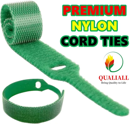 Miniatura 4 de QUALIALL Paquete de 150 bridas reutilizables de alta calidad, bridas de nailon de fuerte adherencia para gestión de PC y cables, duraderas. 5.9