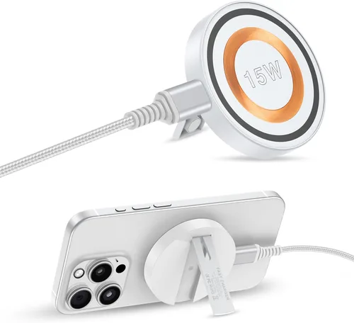 Cargador magnético para Samsung Cargador inalámbrico Almohadilla de carga rápida Magsafe Cargador inalámbrico Soporte de cargador de teléfono para