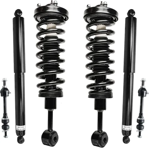 Miniatura 17 de Detroit Axle - Kit de puntales delanteros de 6 piezas para Ford Escape 2014-2019, 2 puntales y muelles helicoidales, 2 enlaces de barra