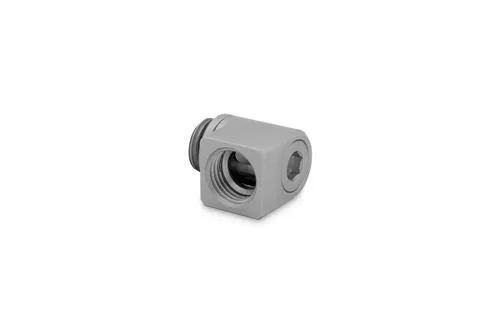 Miniatura 2 de EKWB EK-Quantum Torque Micro Rotary 90 grados de montaje en ángulo, titanio satinado