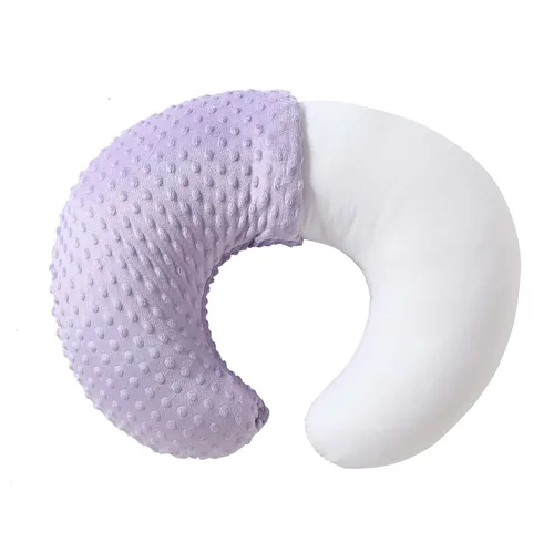 Miniatura 11 de Almohada y posicionador de lactancia, lactancia materna, alimentación con biberón, soporte para sentarse al bebé con funda extraíble ultra suave