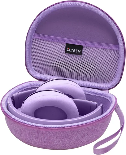 Miniatura 21 de Funda para auriculares compatible con Beats Studio Pro/Solo 4 / Studio 3 / Solo 3 / Picun B8 / BERIBES/JLab JBuds Lux ANC Auriculares inalámbricos